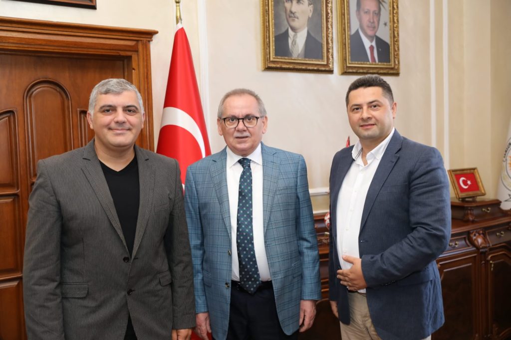 Samsun Büyük Şehir Belediye Başkanı Mustafa DEMİR’e ziyaret