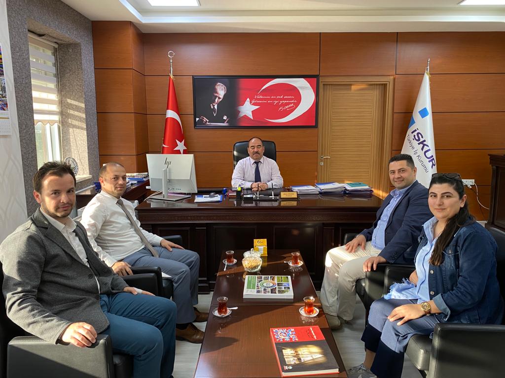 Proje tanıtımı için Tokat  Mesleki ve Teknik Anadolu Lisesi, Tokat Meslek Yüksekokulu ve Tokat İŞKUR İl Müdürlüğü’ne Ziyaret Gerçekleştirildi.