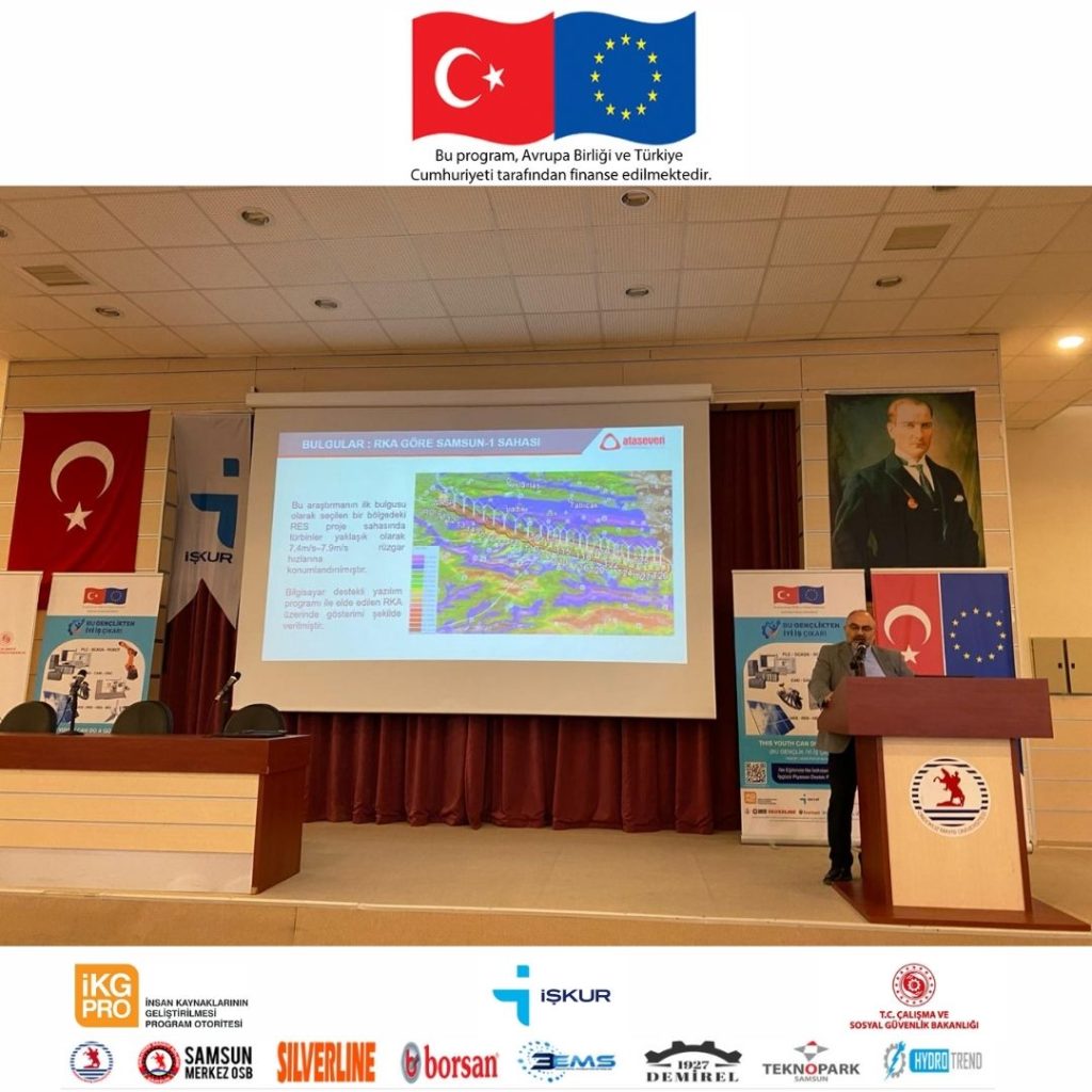 Projemizin 1. Seminer Etkinliği “Yenilenebilirde Rüzgar Enerjisi”