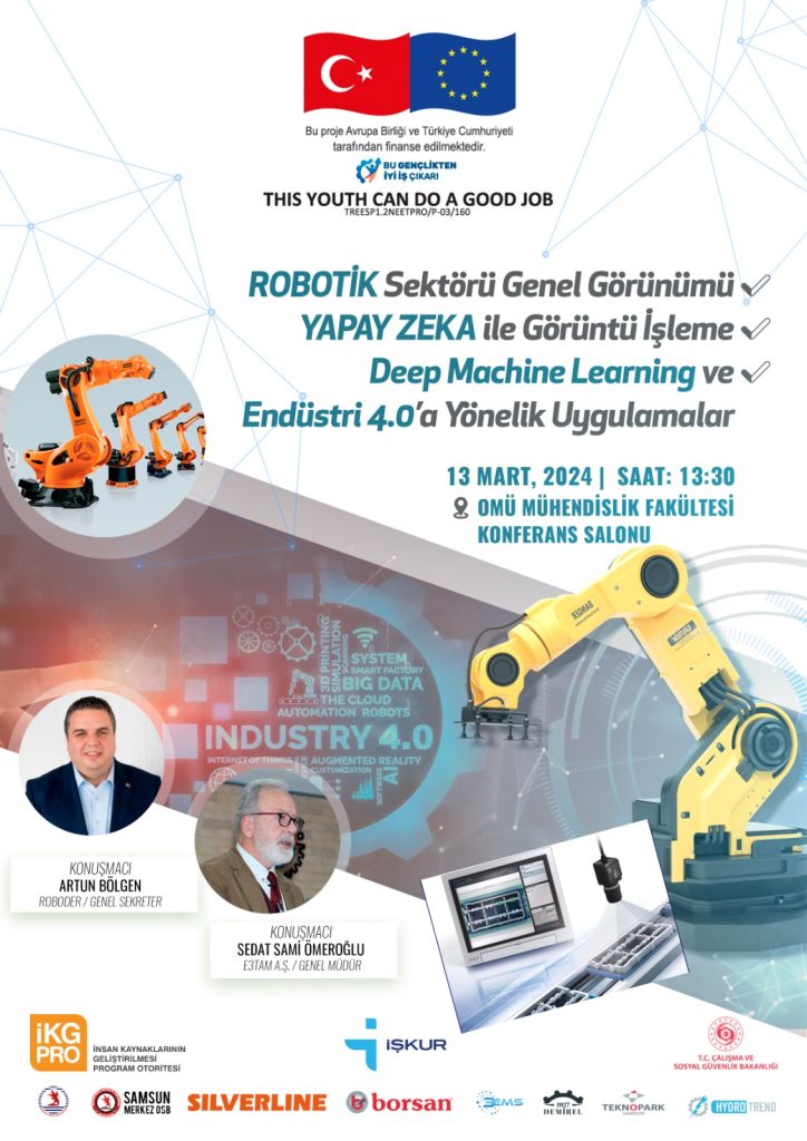 Projemizin Konferans Etkinliği 13 Mart 2024 Çarşamba günü Saat:11.00’da gerçekleşecektir.