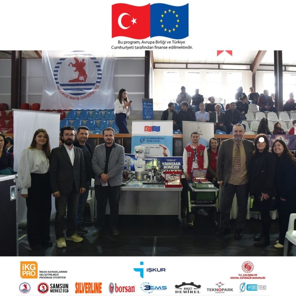 T.C. Sanayi ve Teknoloji Bakanı Sayın Mehmet Fatih Kacır ve Türkiye’nin ilk astronotu Sayın Alper Gezeravcı, Ondokuz Mayıs Üniversitesinde öğrencilerle buluştu.