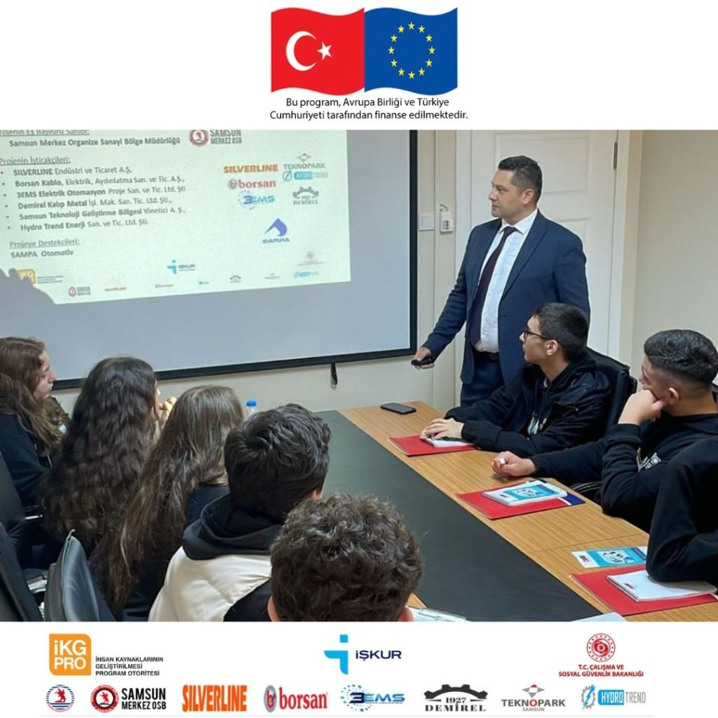 OMÜ Mesleki ve Teknik Anadolu Lisesi Öğrencilerine Proje Yazma Eğitimi